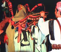 Tance folklorystyczne podczas festiwalu